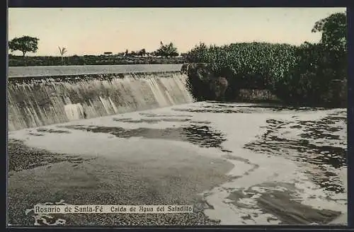 AK Rosario de Santa-Fé, Caida de Agua del Saladillo