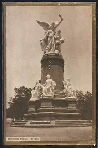 AK Buenos Aires, Monumento Francés