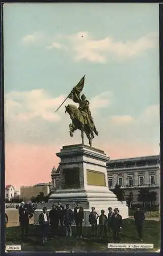 AK Rosario, Monumento á San Martin
