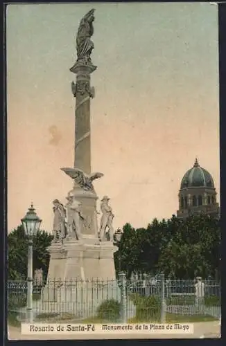 AK Rosario de Santa-Fé, Monumento de la Plaza de Mayo