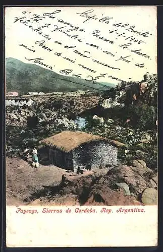 AK Sierras de Cordoba, Paysage