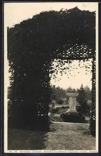 AK Mendoza, Parque, Rosedal Presidente Irigoyen