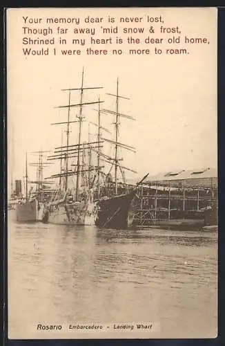 AK Rosario, Embarcadero