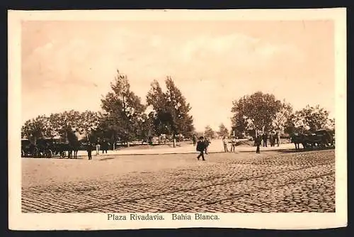 AK Bahia Blanca, Plaza Rivadavia