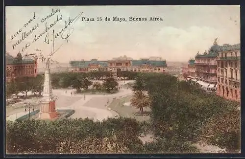 AK Buenos Aires, Plaza 25 de Mayo