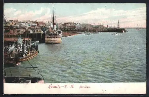 AK Rosario-R.A., Muelles