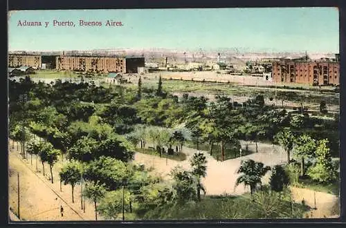 AK Buenos-Aires, Aduana y Puerto