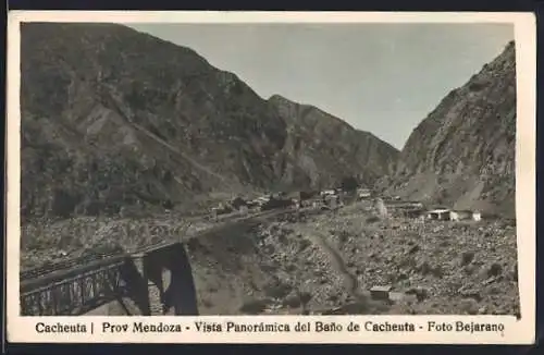 AK Cacheuta /Mendoza, Vista Panoramica del Bano