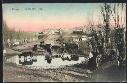 AK Tandil, Paisaje