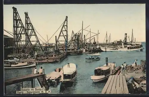 AK Rosario de Santa-Fe, Puerto, Dempartmento M. O. P.