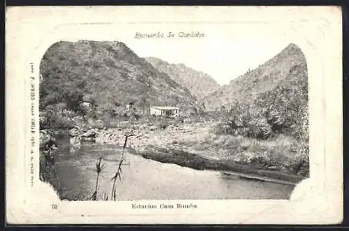 AK Casa Bamba, Estacion, Ortspartie im Gebirge