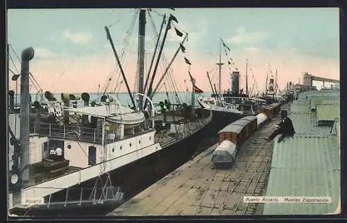 AK Rosario, Puerto, Muelles Exportacion