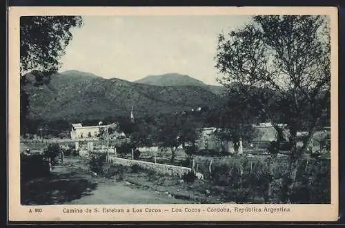 AK Los Cocos /Córdoba, Camino de S. Esteban