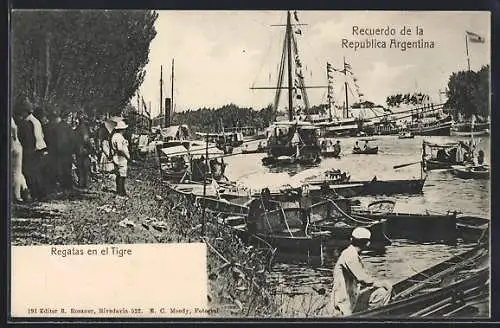 AK Tigre, Regatas en el Tigre