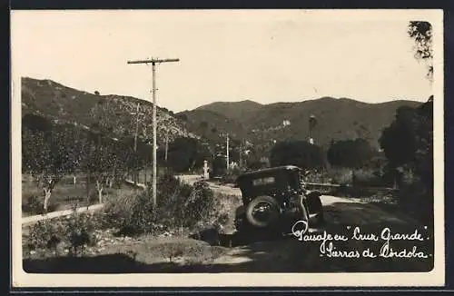 AK Cruz Grande /Sierras de Córdoba, Paisaje