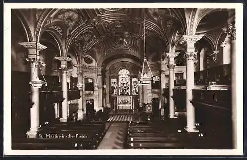AK St. Martin-in-the-Fields, Kirche, Innenansicht