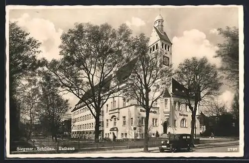 AK Siegmar-Schönau, Blick auf das Rathaus