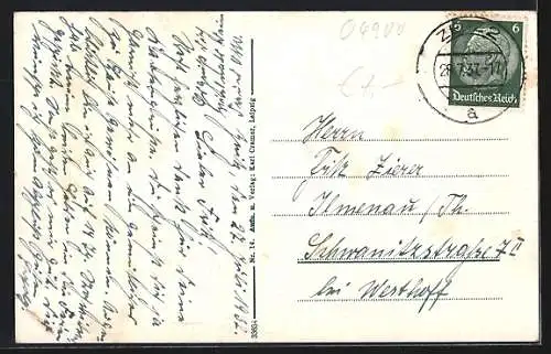 AK Zeitz, Zeitzer Forst, Partie an der Schneidemühle