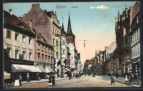 AK Erfurt, Anger mit Geschäften