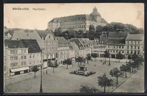 AK Weissenfels a. S., Marktplatz