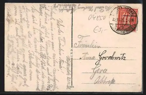 AK Weissenfels a. S., Marktplatz