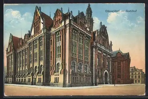AK Düsseldorf, Blick auf den Stahlhof