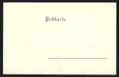 AK Bad Hersfeld, Ansicht von der Stiftsruine