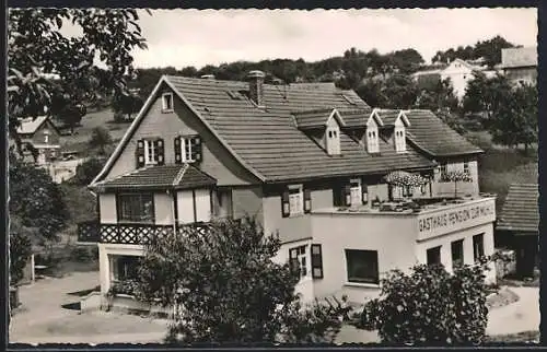 AK Langen-Brombach / Odw., Gasthaus Zur Mühle