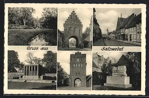 AK Salzwedel, Denkmal, Wasserpartie