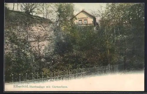 AK Elberfeld, Hardtanlage mit Gärtnerhaus
