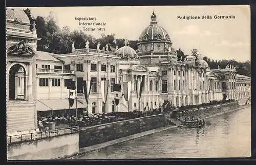 AK Torino, Esposizione Internazionale 1911, Padiglione della Germania