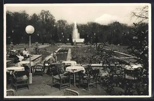 AK Dresden, Reichsgartenschau 1936, Irisgarten