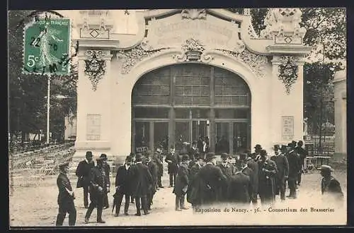 AK Nancy, Exposition, Consortium des Brasseries, Ausstellung