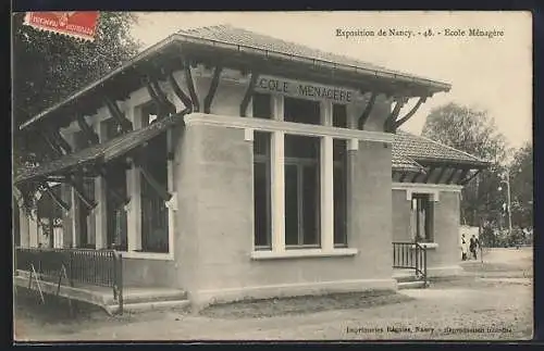 AK Nancy, Exposition, Ecole Ménagère