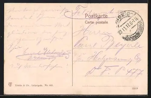 AK Leipzig, Dauernde Gewerbeausstellung, Ausstellungsgebäude