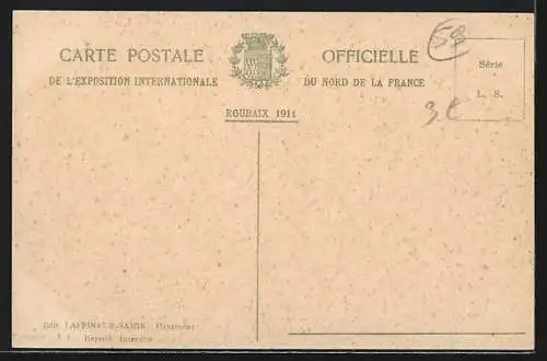 AK Roubaix, Exposition Internationale du Nord de la France 1911, Palais de l`Indo-Chine