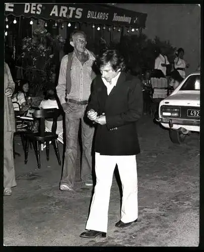 Fotografie polnischer Regisseur und Schauspieler Roman Polanski im Anzug, Grossformat 20 x 25cm