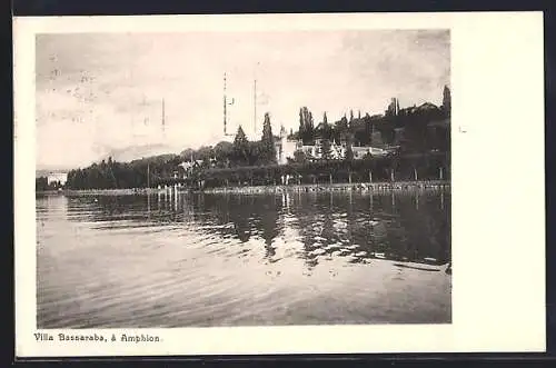 AK Amphion-les-Bains, Villa Bassaraba