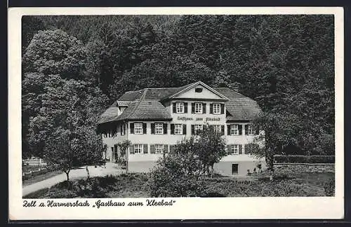 AK Zell / Harmersbach, Gasthaus zum Kleebad