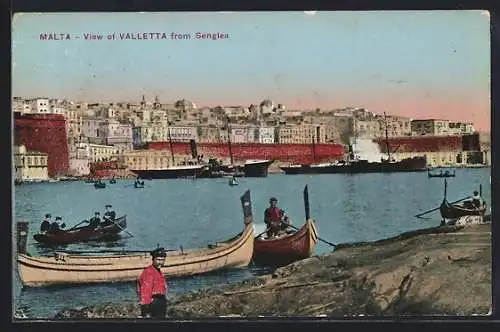 AK Valletta, View of Valletta from Senglea