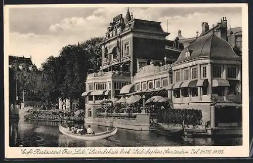 AK Amsterdam, Cafe Restaurant Bar Lido Leidschekade hoek, Leidscheplein