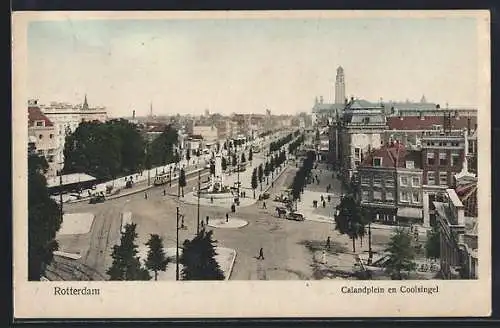 AK Rotterdam, Calandplein en Coolsingel