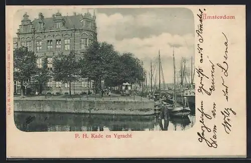 AK Amsterdam, P. H. Kade an Ygracht