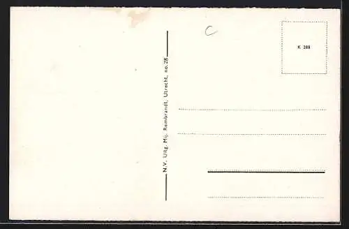 AK Arnhem, Steenstraat, Strassenbahn