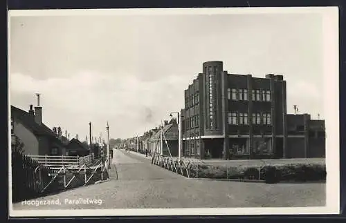 AK Hoogezand, Strasse Parallelweg