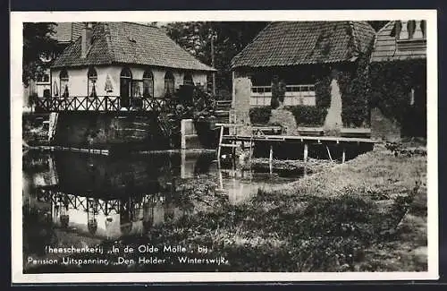 AK Winterswijk, Theeschenkerij In de Olde Mölle bij Pension Uitspanning Den Helder
