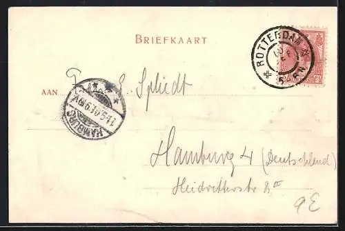 AK `s Gravenhage, Vyverberg en Voorhout