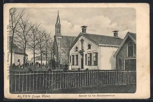 AK Alphen aan den Rijn, Lage Zijde, Gezicht op het Diaconissenhuis