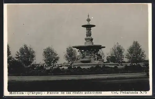 AK Mendoza, Parque, Fuente de las cuatro estaciones