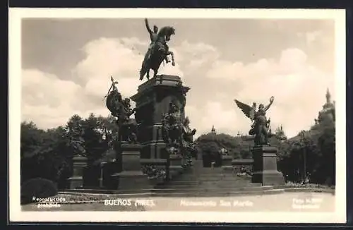 AK Buenos Aires, Monumento San Martin